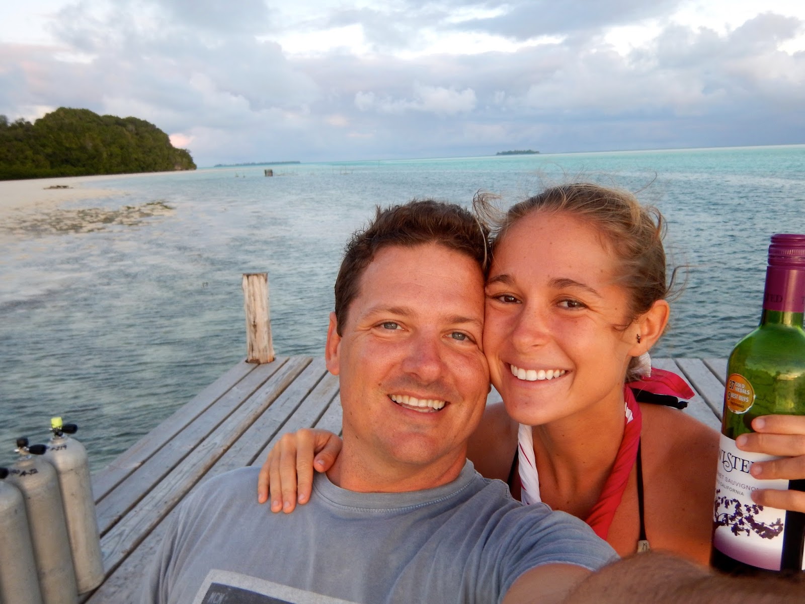 Me and Fletch on Carp Island, Palau