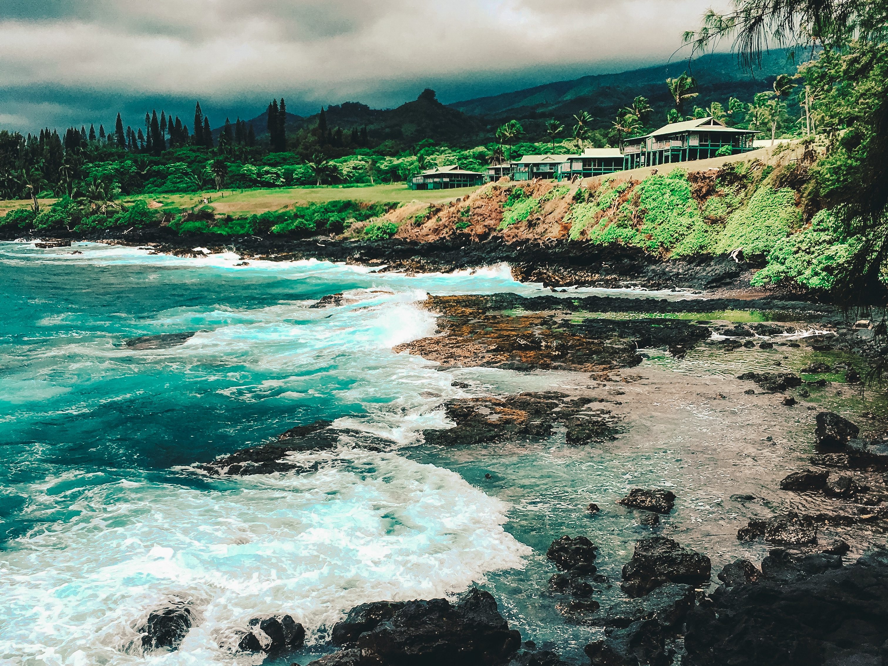 One of many magical views hiding around the corner in the Hana area, Maui