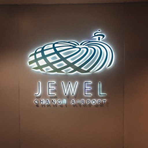 Jewel Changi Airport Sign