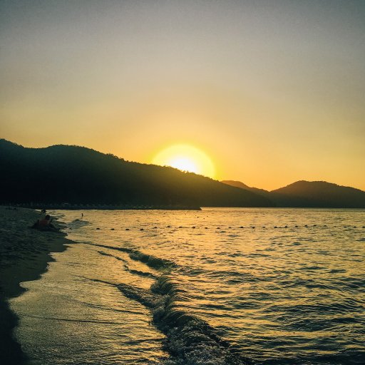 Sunset over Batu Ferringhi Beach