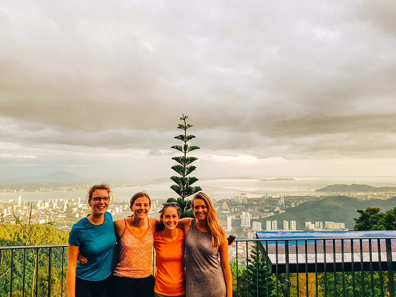 Group photo, Penang Hill