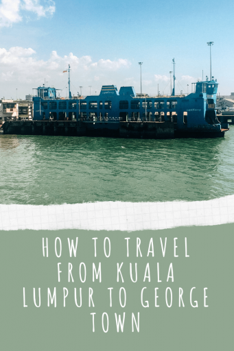 Pin it! - Kuala Lumpur to George Town