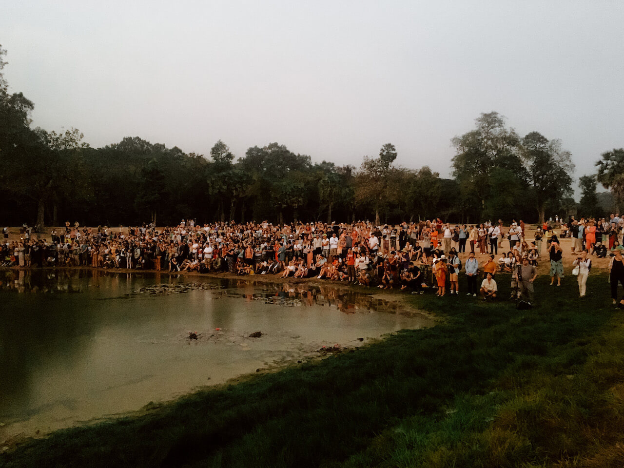 Angkor Wat Crowd 2020