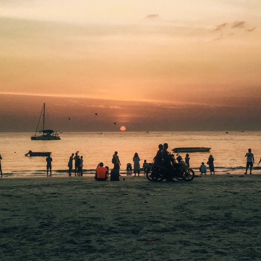 Sunset on Cenang Beach, Langkawi