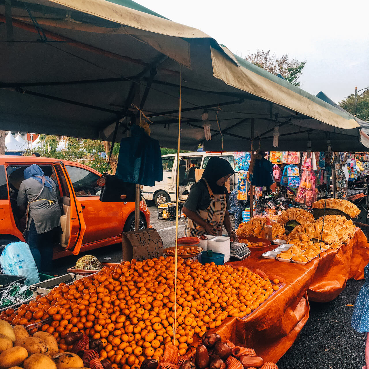 Fruit stand at the Langkawi Night Market