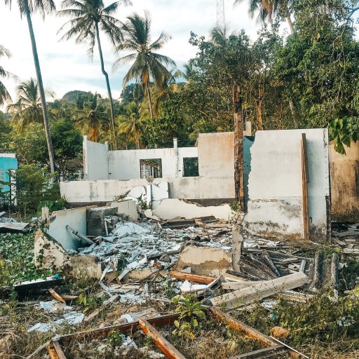 Charlie Beach Resort ruins