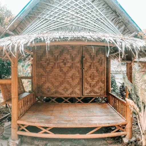 bamboo hut