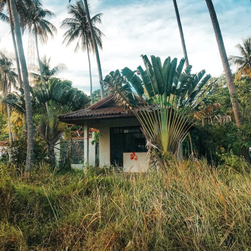 The ruins of Charlie Resort.