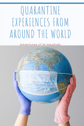 Quarantine Experiences from Around the World Pinterest Image